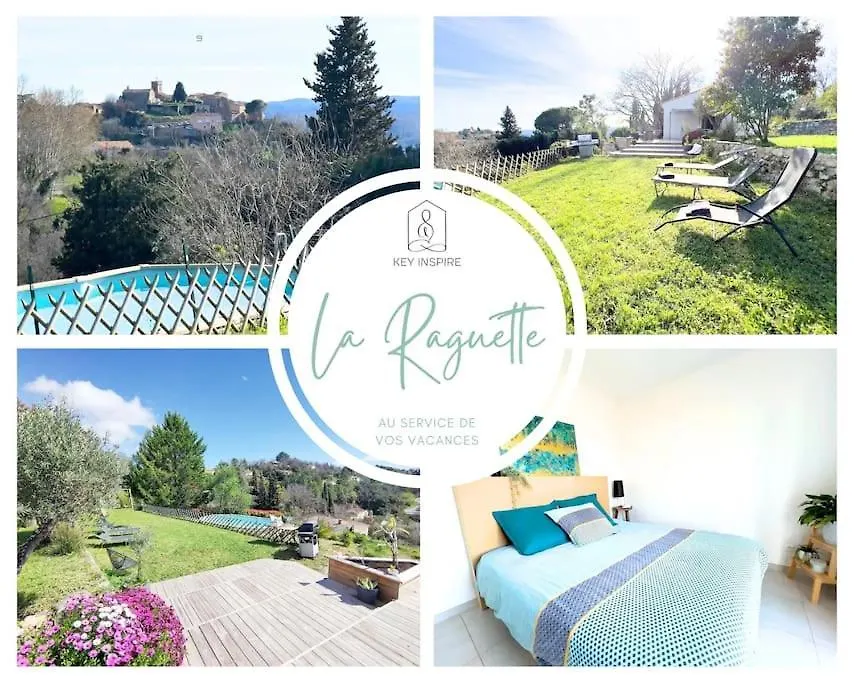 Villa La Raguette Piscine, Vue, Vaste Jardin, Ideale Famille Montauroux